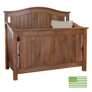Amish 4 in 1 Convertible Baby Crib - Marbella